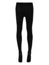The Row Mimi Waistband Tights In Black