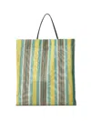The Row Mini Barn Tote Bag In Green