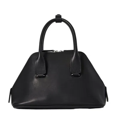 The Row Mini Devon Bag In Black