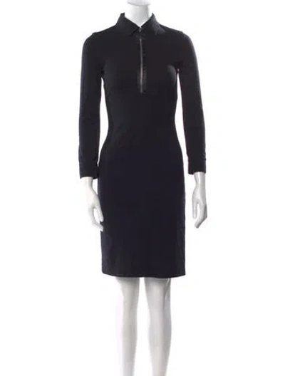 Pre-owned The Row Mini Dress In Black