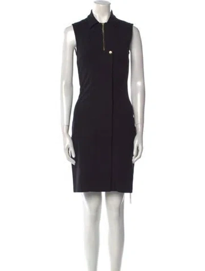 Pre-owned The Row Mini Dress In Black