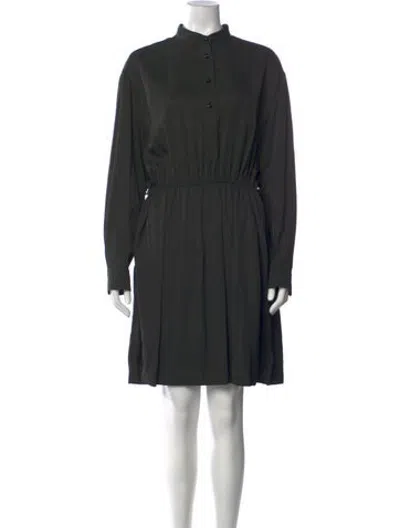 Pre-owned The Row Mini Dress In Black