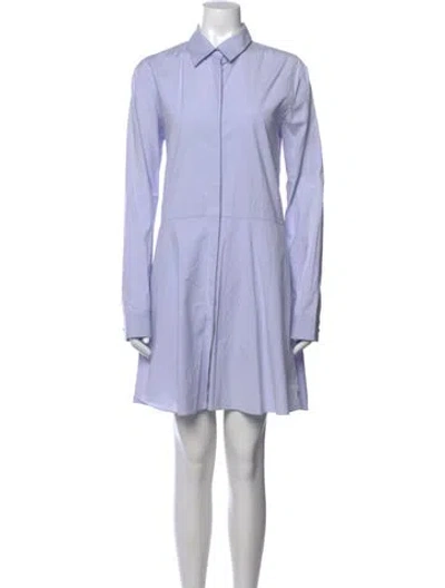 Pre-owned The Row Mini Dress In Blue