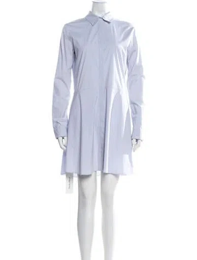 Pre-owned The Row Mini Dress In Blue