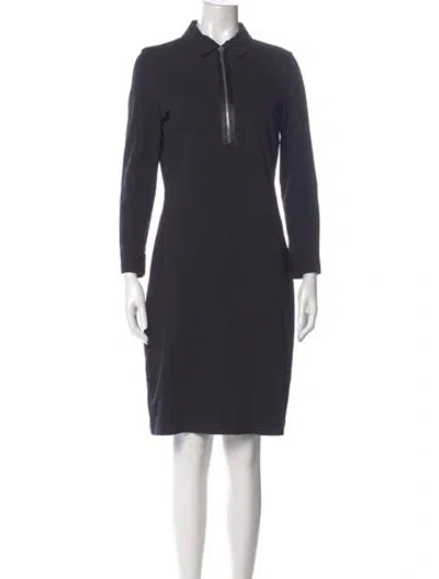Pre-owned The Row Mini Dress In Gray