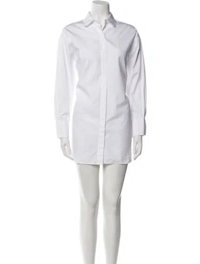 Pre-owned The Row Mini Dress In White