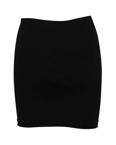 The Row Mini Skirt In Black Polyester