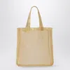 The Row Mini Tote Bag Imogen In Gold-plated Brass