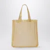 The Row Mini Tote Bag Imogen In Gold-plated Brass