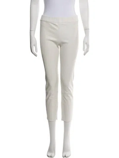 Pre-owned The Row Mino Straight Leg Pants In Neutrals