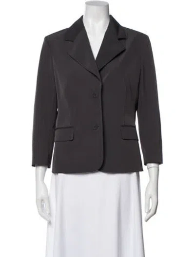Pre-owned The Row Mira Blazer Blazer In Gray