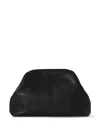 The Row Mira Clutch Bag In Saddle Leather