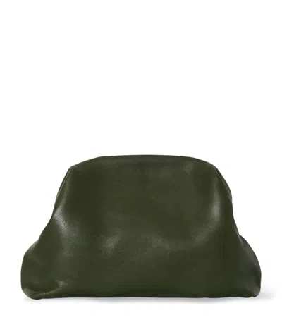 タグ付　2025SS THE ROW MIRA CLUTCH The Row Mira Clutch Bag | Black | FARFETCH