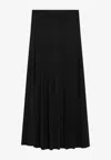 The Row Mirla Skirt In Jersey In Black