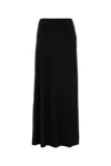 The Row Mirla Skirt In Black Jersey In Black