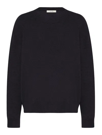 The Row Misael Cashmere Sweater In Black