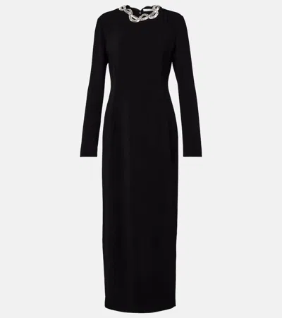 The Row Mitsuko Embellished Cady Maxi Dress