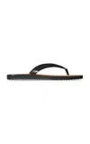 The Row Dune Classic Ginza Flip Flop In Black