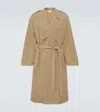 THE ROW MONTROSE COTTON AND LINEN TRENCH COAT