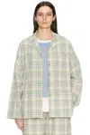 The Row Shirts In Ivory & Green