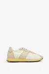 The Row Mica Wool Blend Low Top Sneakers In Neutral