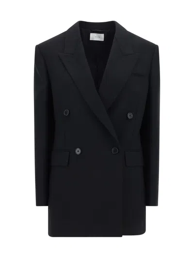 The Row Myriam Blazer Jacket In Black