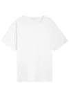 The Row Nadina Oversized Short-sleeve Top