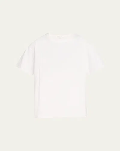 The Row Nadina Oversized Short-sleeve Top