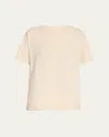 The Row Nadina Cotton Jersey T-shirt In Clay
