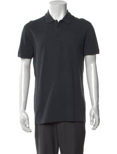 Pre-owned The Row Nahor Collar Polo Shirt In Grey