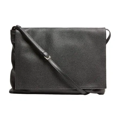 The Row Nan Messenger Bag In Leather