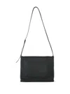 The Row Square Shoulder Bag In Black