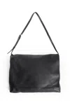 The Row Nan Shoulder Bag In Leather In Black