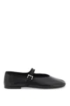 THE ROW NAPPA LEATHER BOHEME MJ BALLET FLATS