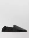 The Row Nappa Leather Casa Ballerinas Elasticated Back In Black