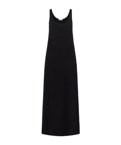 The Row Nareen Cashmere Maxi Dress In Black