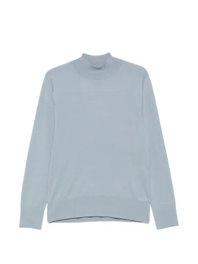The Row Nari Wool Sweater In Blue