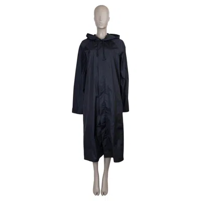 Pre-owned The Row Navy Blue Nylon 2024 Brogan Windbreaker Coat Jacket M