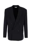 The Row Navy Blue Wool Donnes Jacket