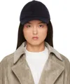 The Row Navy Caspian Cap In Dark Navy