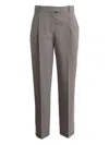 The Row Neriah Pleated Trousers In Gray