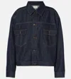 The Row Ness Selvedge Denim Jacket In Indigo