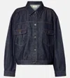 The Row Ness Selvedge Denim Jacket In Blue