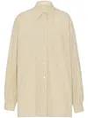 The Row Nesson Striped Cotton-poplin Shirt In Multi