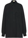 The Row Nesson Oversized Linen Button-down Shirt