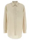 The Row Pocketed Striped Long Sleeve Shirt