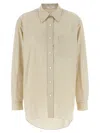 The Row Pocketed Striped Long Sleeve Shirt