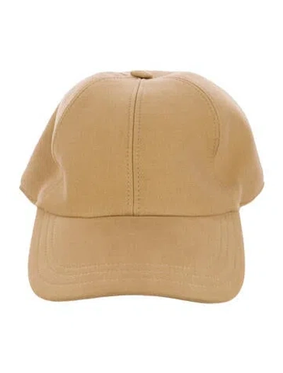 Pre-owned The Row Neutral Baseball Hat In Brown