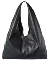 The Row New Bindle Leather Hobo In Blue