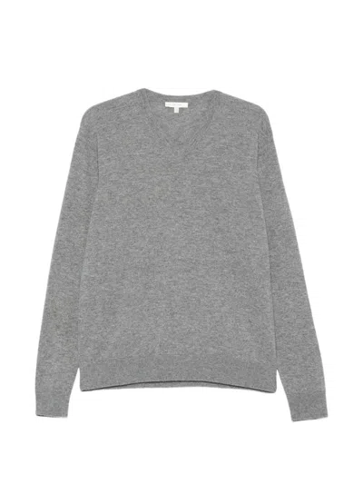 The Row Nian Cashmere Jumper In Gray